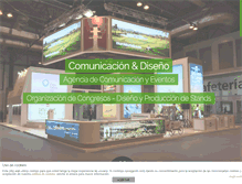 Tablet Screenshot of comunicacionydiseno.es